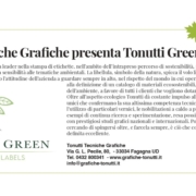 Tonutti Presenta Tonutti Green  I Grandi Vini