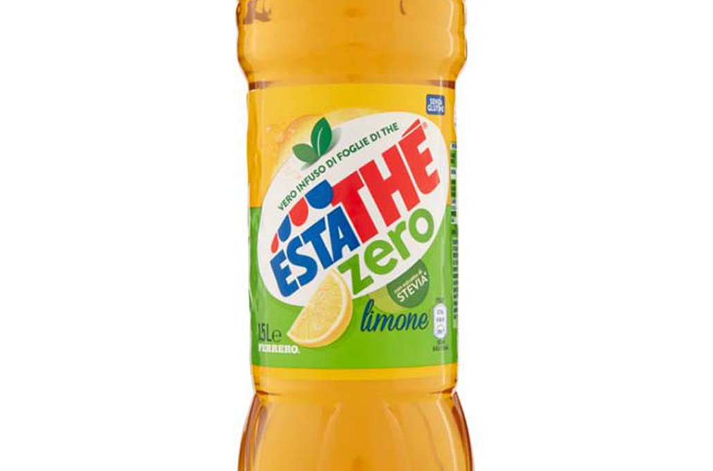 Stampa Etichetta Soft Drink Estathe Zero Dettaglio